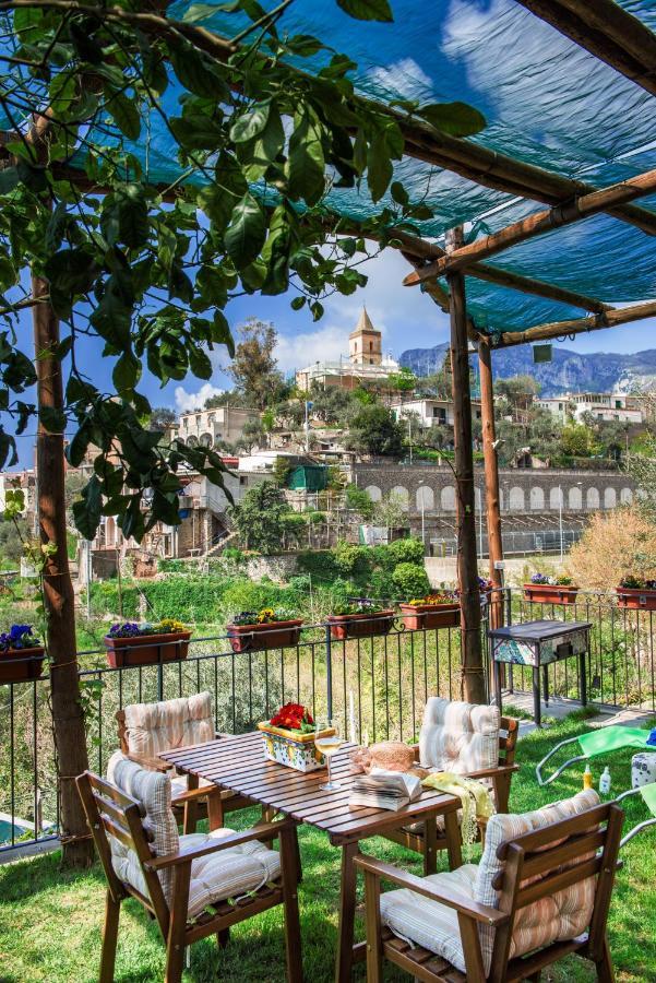 Villa Laura Amazing Breakfast,Private Outdoor Hot Tub, Positano Experience Exterior foto