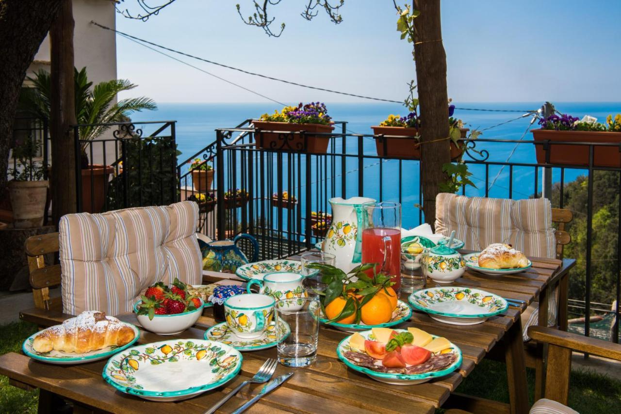 Villa Laura Amazing Breakfast,Private Outdoor Hot Tub, Positano Experience Exterior foto